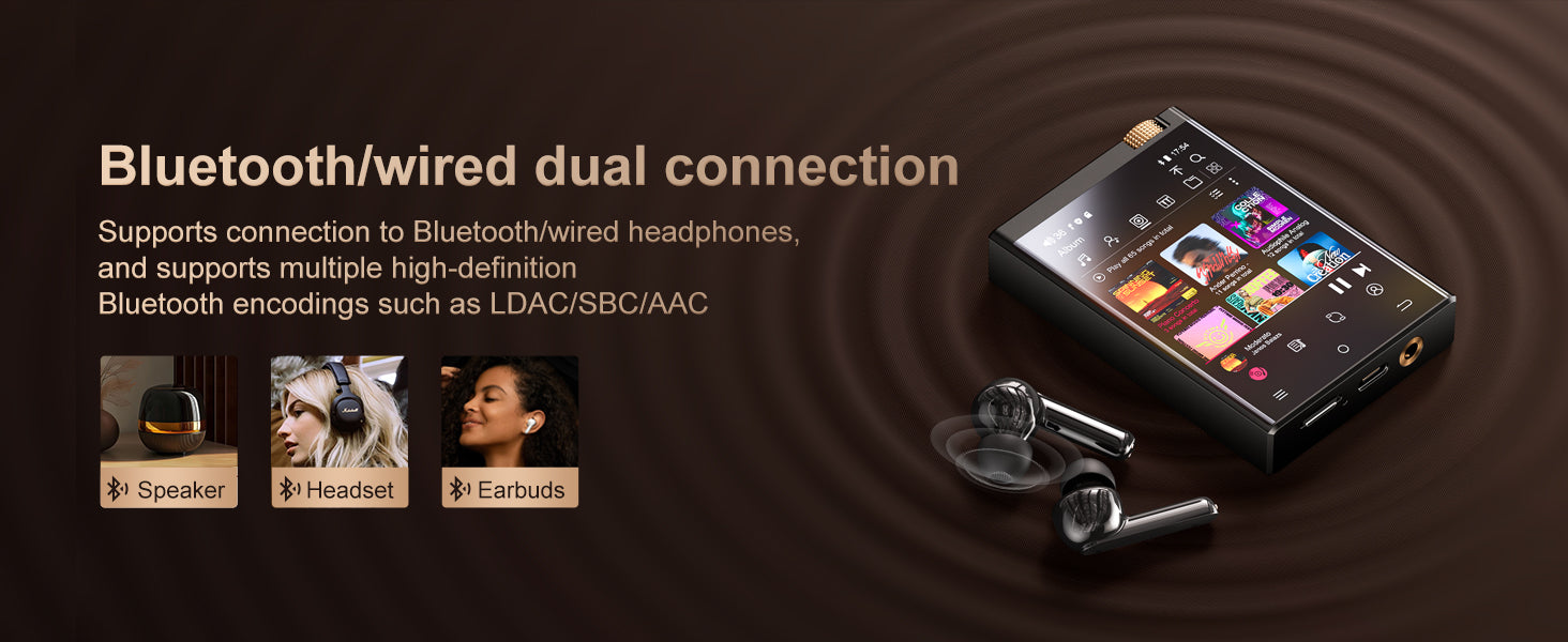 Oilsky Hi-Fi MP3 Player – Bluetooth & WiFi