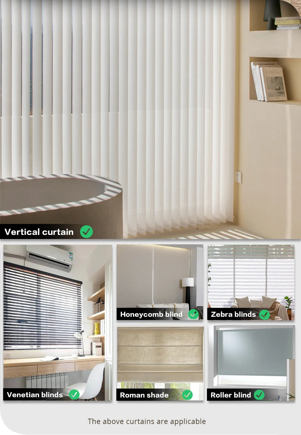 Zemismart Zigbee Smart Roller Shade Motor – Battery Powered
