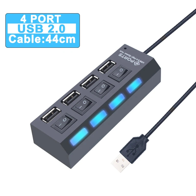 USB 3.0 Hub – 4/7 Port Multi Splitter