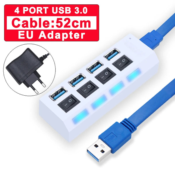 USB 3.0 Hub – 4/7 Port Multi Splitter