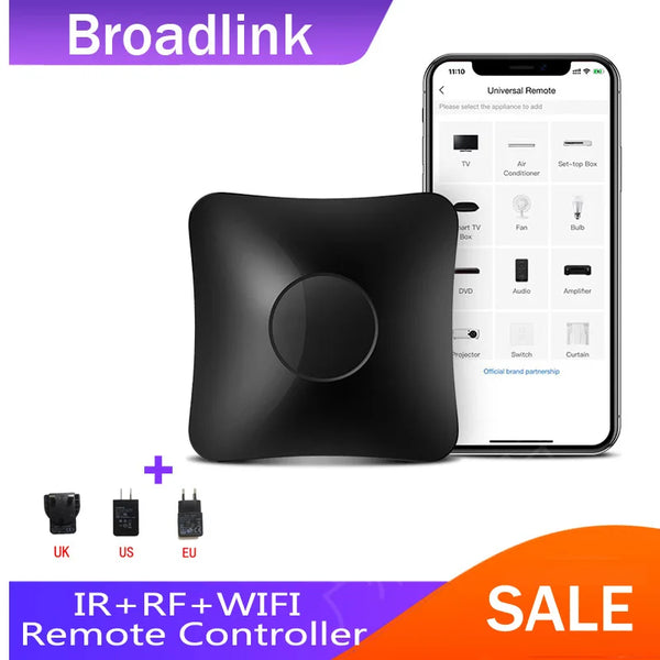 Broadlink RM4 Pro – IR & RF Universal Smart Remote