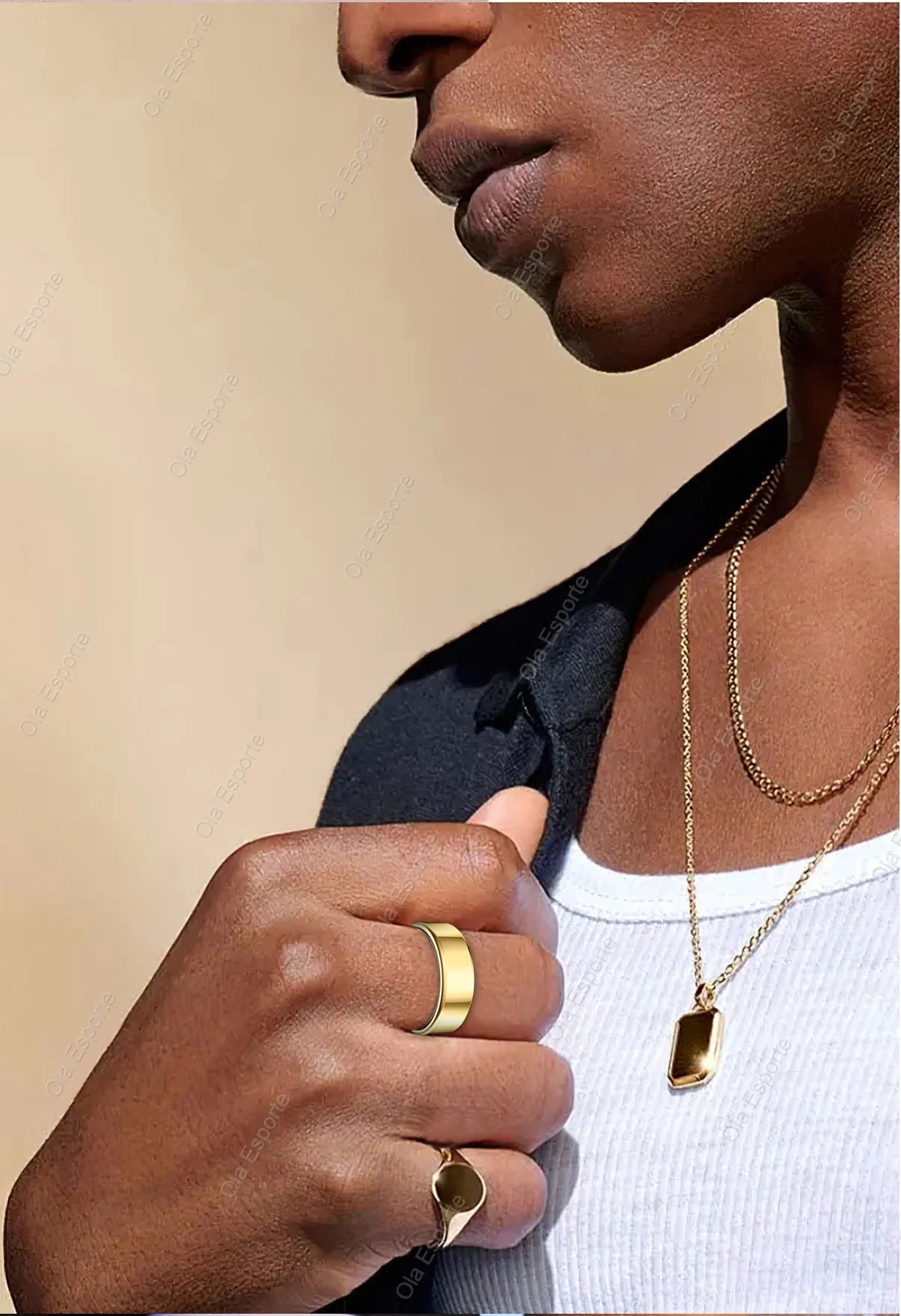 Smart Ring – Bluetooth Heart Rate & Health Monitor