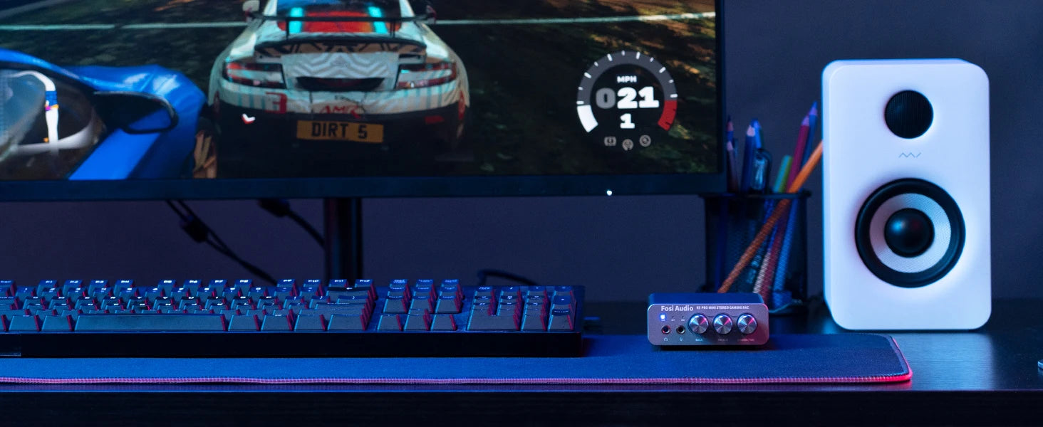 Fosi Audio K5 PRO – USB DAC & Headphone Amplifier