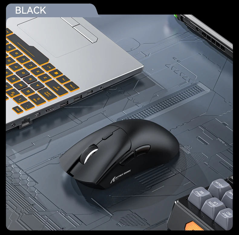 Attack Shark R1 Wireless Gaming Mouse – PAW3311 Sensor & Tri-Mode
