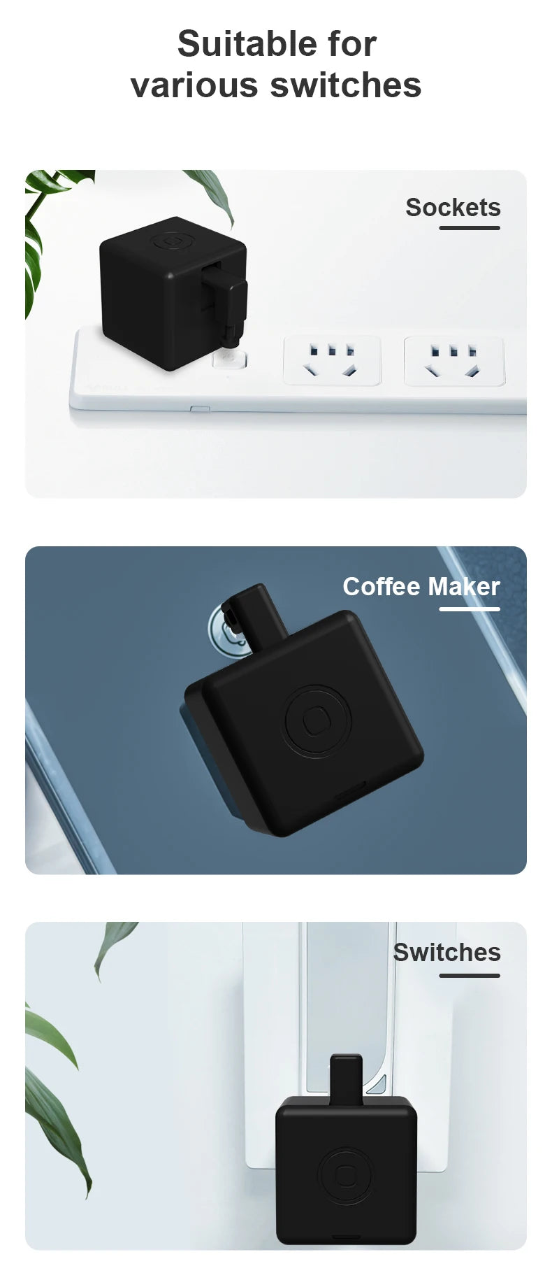 Tuya Zigbee Smart Fingerbot – Button Pusher Robot
