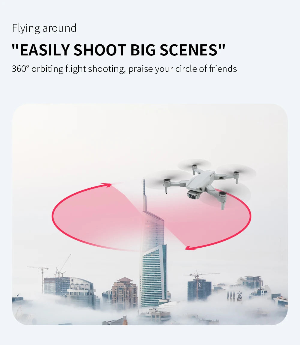 L900 Pro Drone – 4K Dual Camera, 5G GPS & Foldable Quadcopter