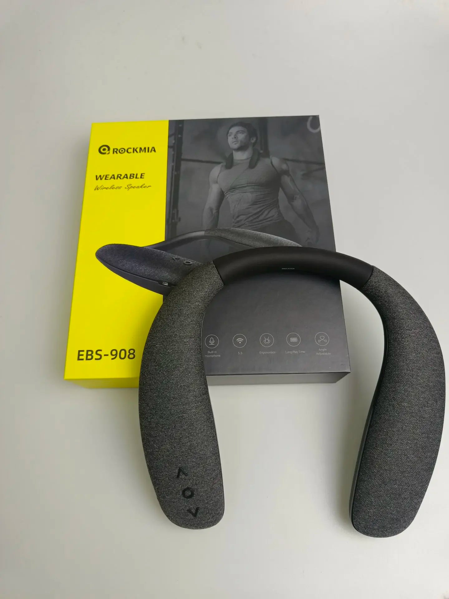 EBS-908 Wearable Neckband Speaker – Bluetooth 5.0 Surround Sound