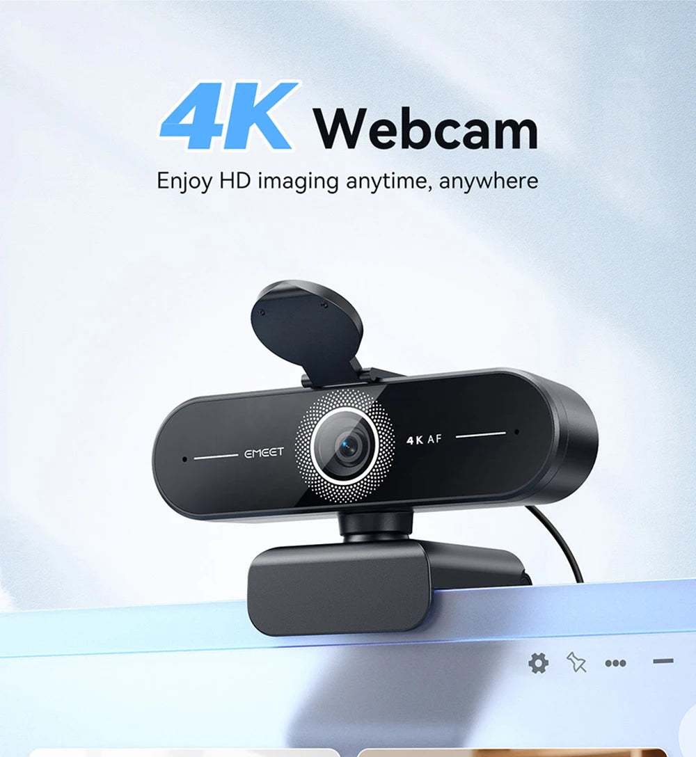 EMEET C60E – 4K/1080p HD Webcam