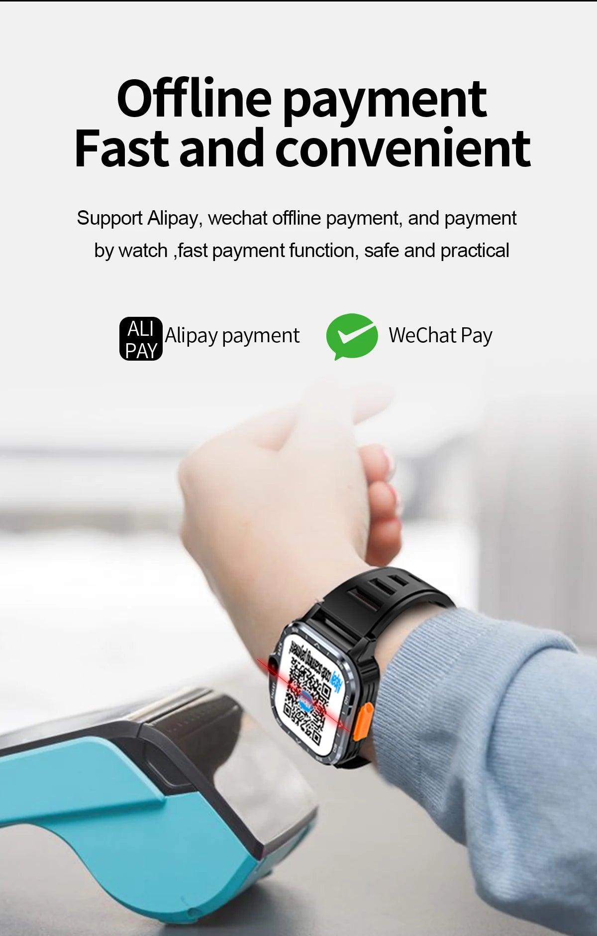 Valdus PGD Android Smartwatch – GPS, Dual Camera & NFC