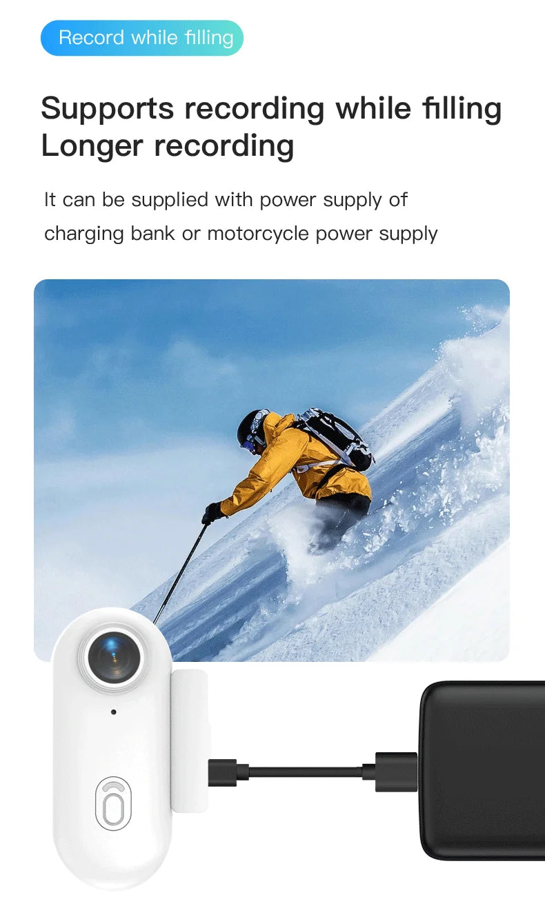 4K Outdoor Sports Action Camera – Helmet & Bike Mountable