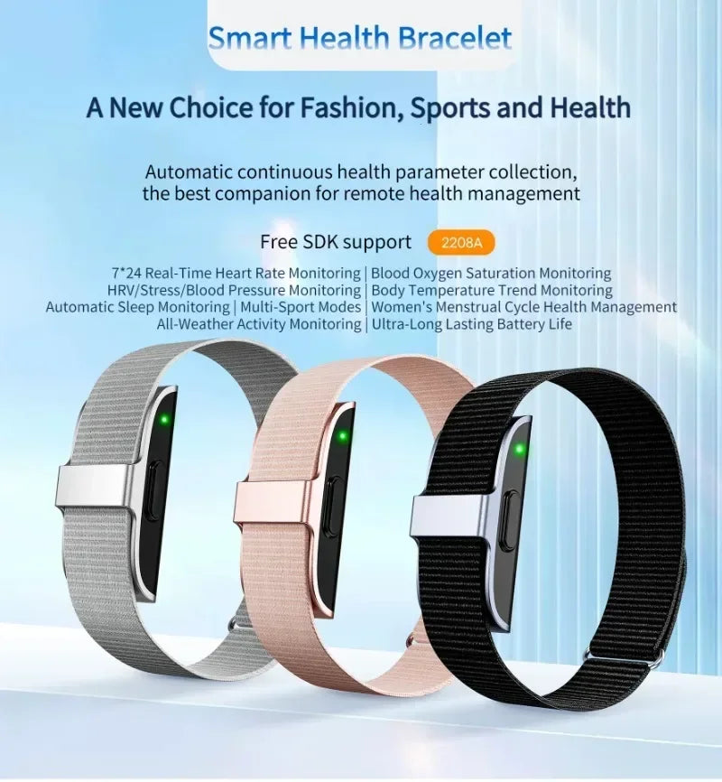 2208A Smart Bracelet – Heart Rate & Fitness Tracker