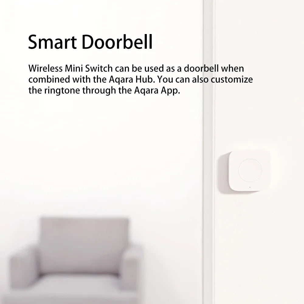 Aqara Wireless Mini Switch – Zigbee Smart Button