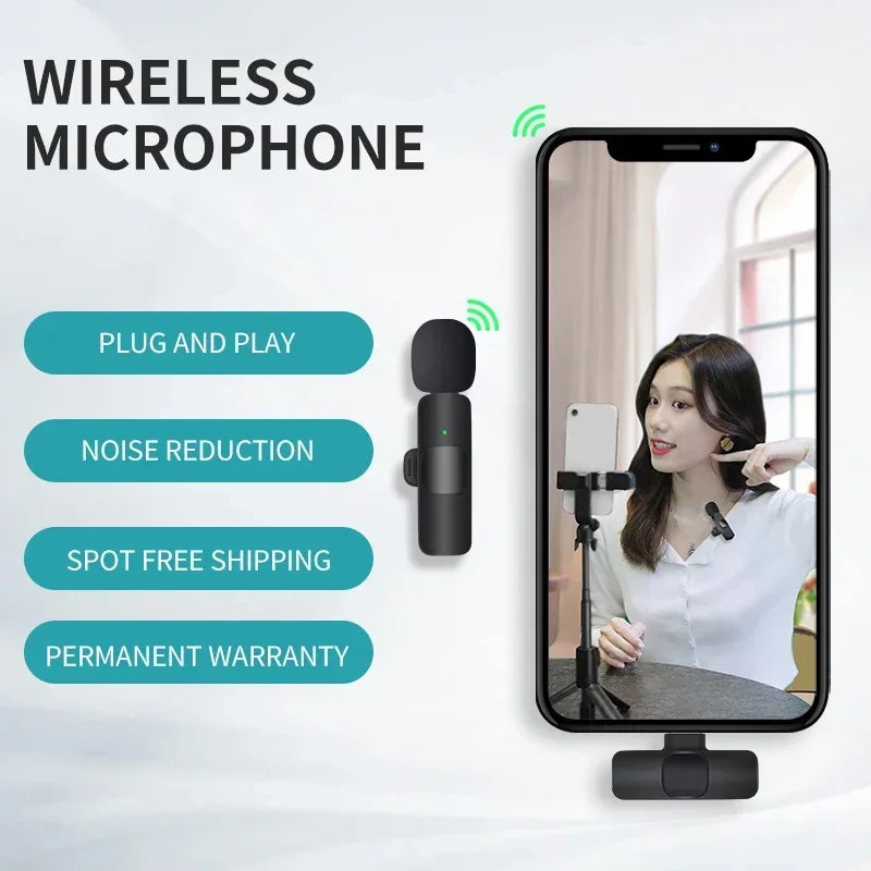 Basix Wireless Lavalier Microphone – Mini Windproof