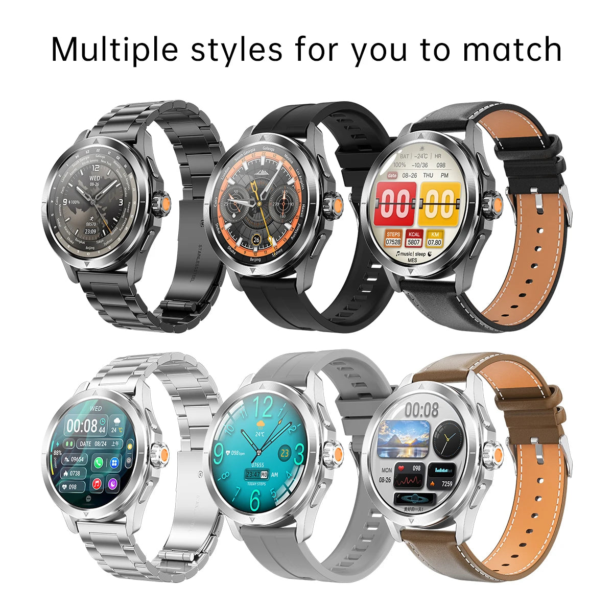 Xiaomi S4 Ultra Smartwatch – HD AMOLED, GPS, Heart Rate & Bluetooth