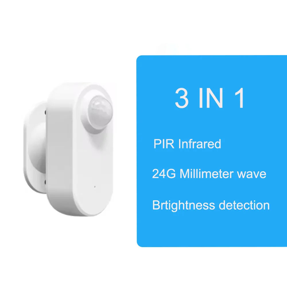Zigbee Human Presence & PIR Motion Sensor – 24GHz mmWave Smart Detector