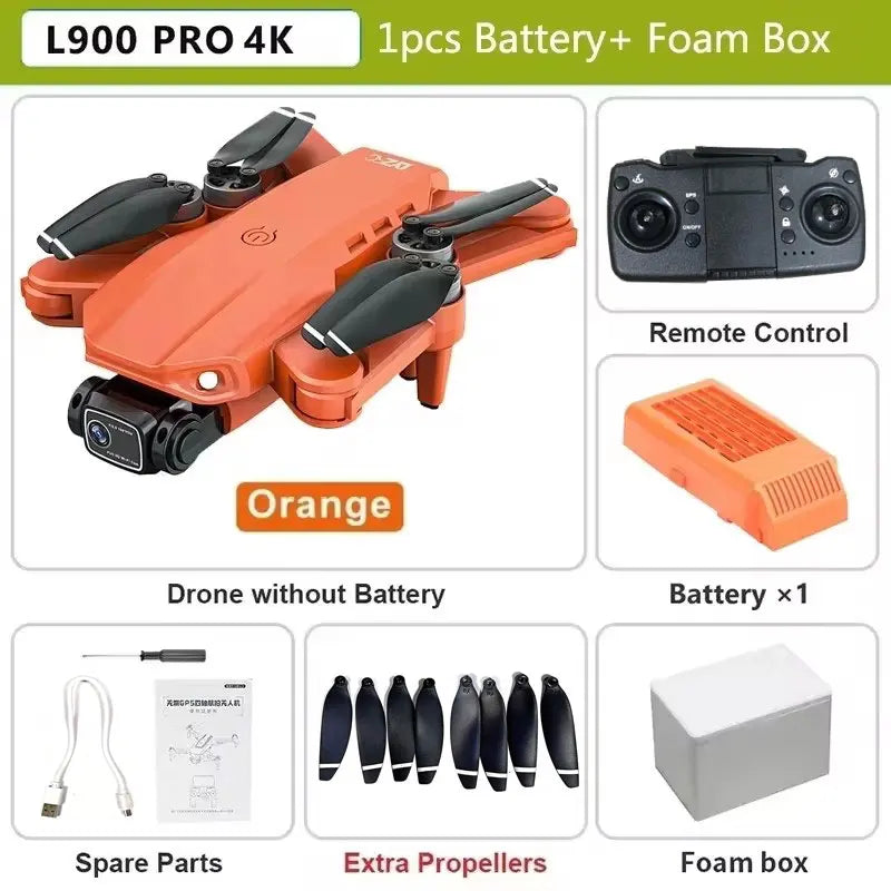 L900 Pro GPS Drone with 4K Dual Camera