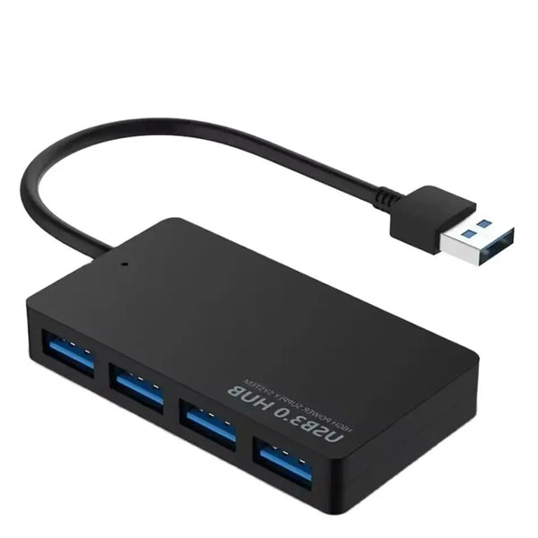 USB 3.0 4-Port Hub Adapter for Laptop/PC