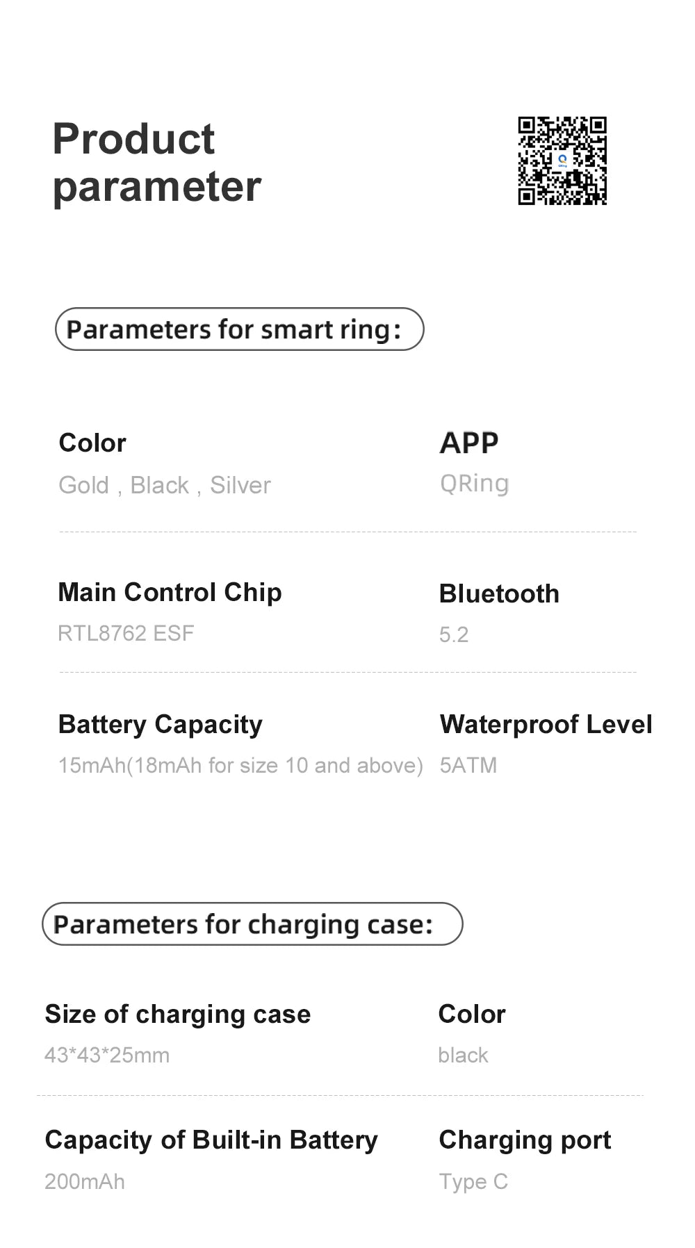 COLMI R09 Smart Ring – 2024 Health Tracker