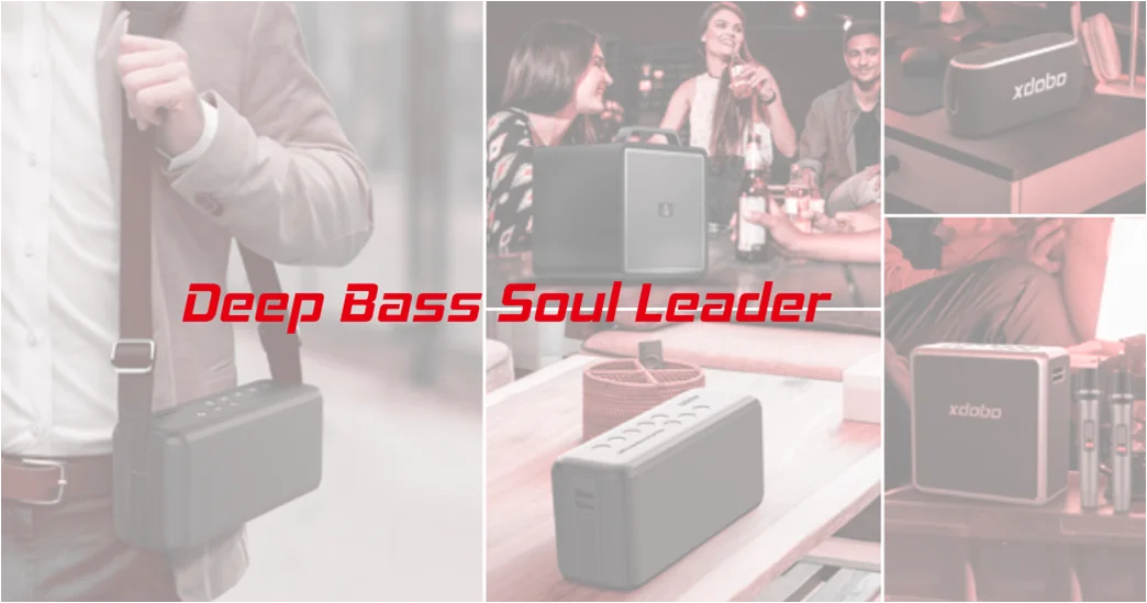 XDOB‍O X8 60W Portable Bluetooth Speaker – Bass Subwoofer & Waterproof TWS