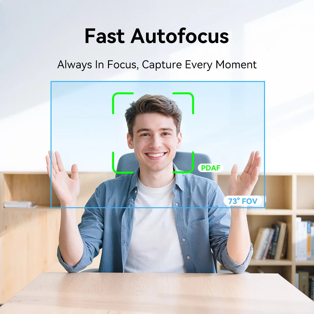 EMEET C60E – 4K/1080p HD Webcam