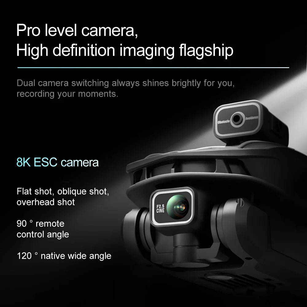 2025 V168 Pro MAX GPS Drone with 8K HD Camera