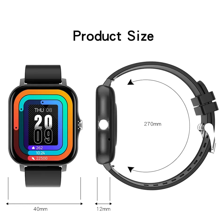 2024 Bluetooth Smart Watch – Touch Call & Fitness Tracker