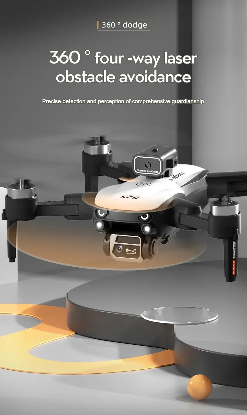 S2S Mini Drone – 8K HD Camera, Obstacle Avoidance & Foldable Quadcopter