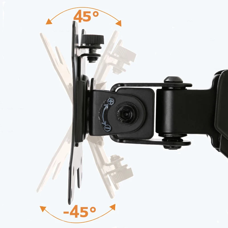 Universal Single Monitor Mount – Up to 32" Adjustable Desk Bracket
