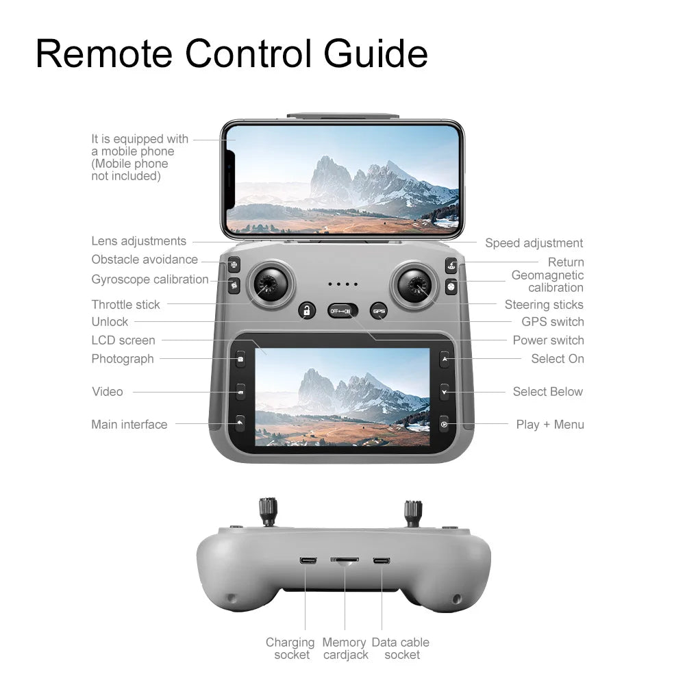 2025 V168 Pro MAX GPS Drone with 8K HD Camera