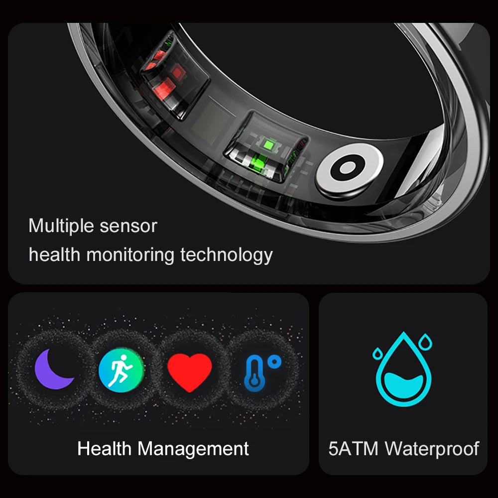 COLMI R09 Smart Ring – 2024 Health Tracker