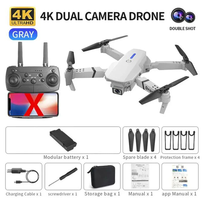 2024 E88 Pro WiFi FPV Drone with 4K/1080P Camera