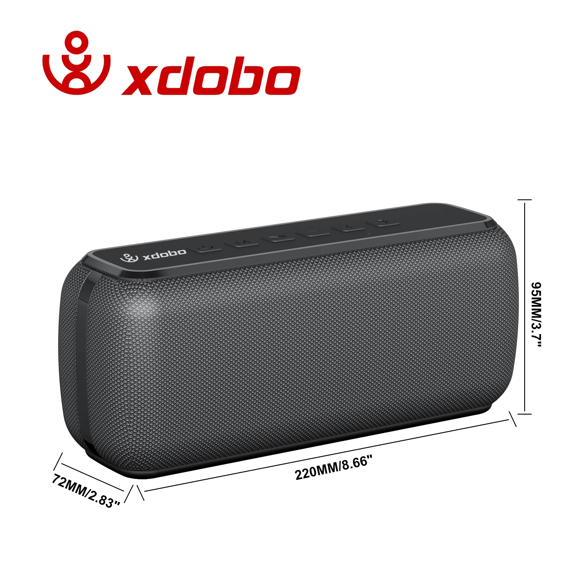 XDOB‍O X8 60W Portable Bluetooth Speaker – Bass Subwoofer & Waterproof TWS
