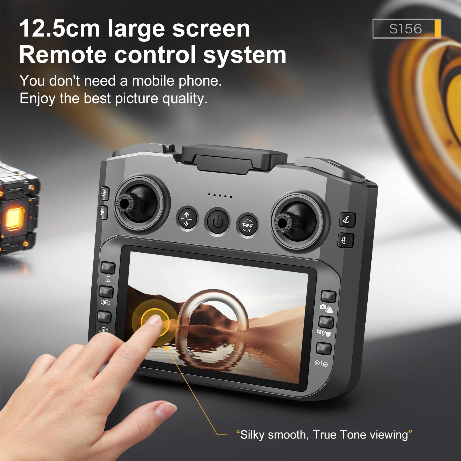 Professional 8K Drone – 5G WiFi FPV with Screen & Obstacle Avoidance