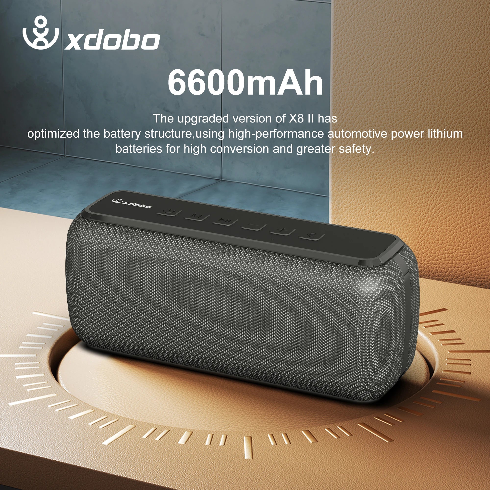 XDOB‍O X8 60W Portable Bluetooth Speaker – Bass Subwoofer & Waterproof TWS