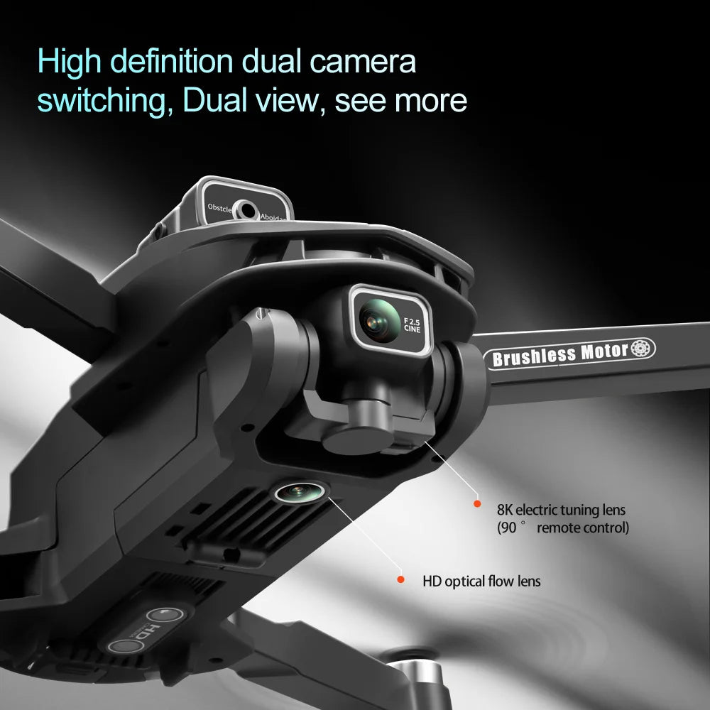 2025 V168 Pro MAX GPS Drone with 8K HD Camera