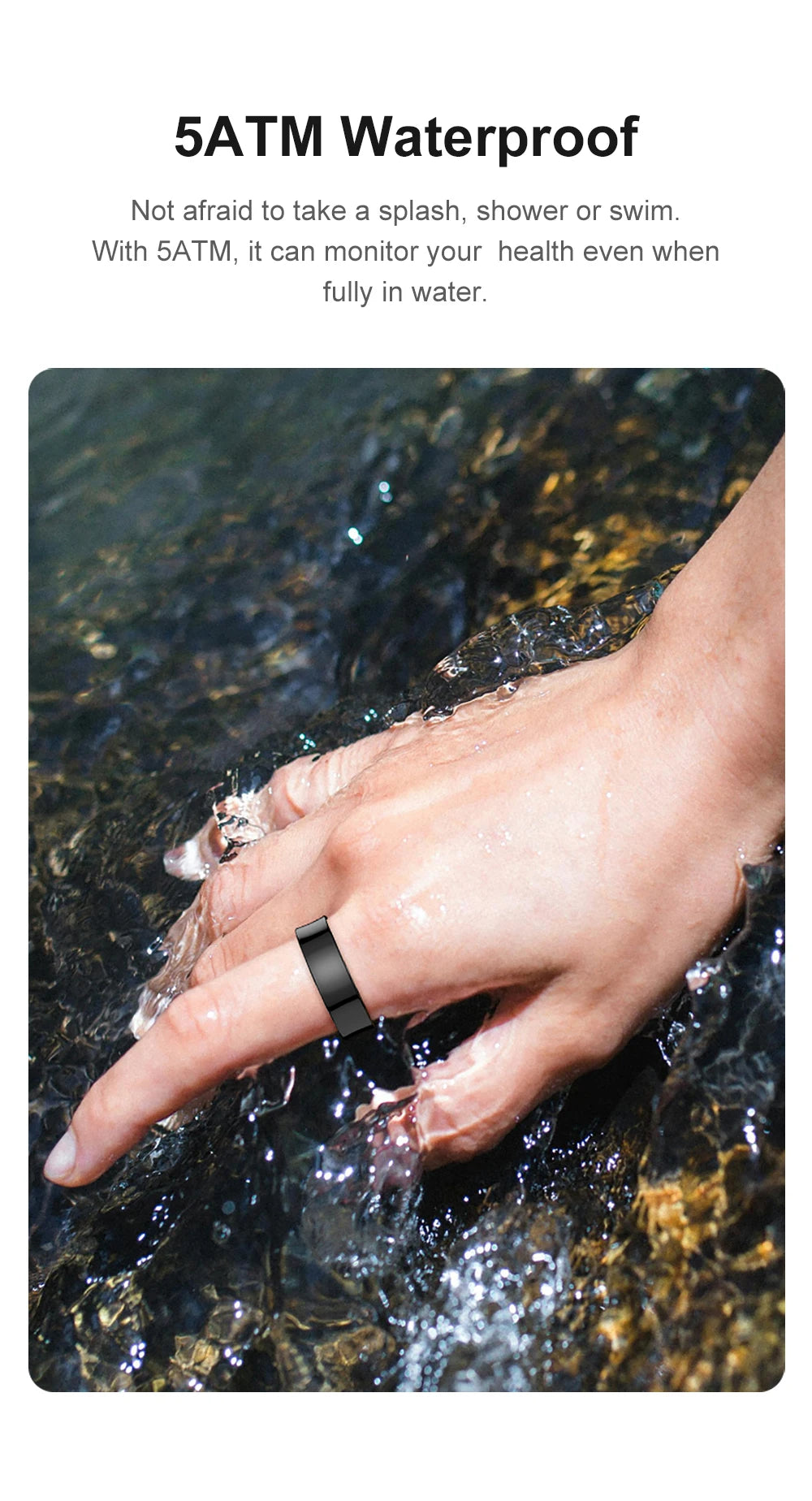 COLMI R09 Smart Ring – 2024 Health Tracker