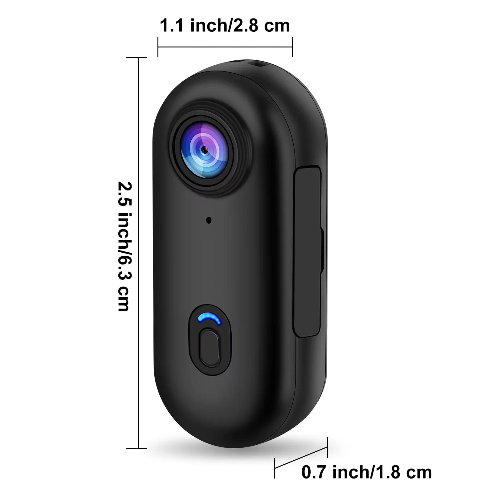 4K Outdoor Sports Action Camera – Helmet & Bike Mini Cam
