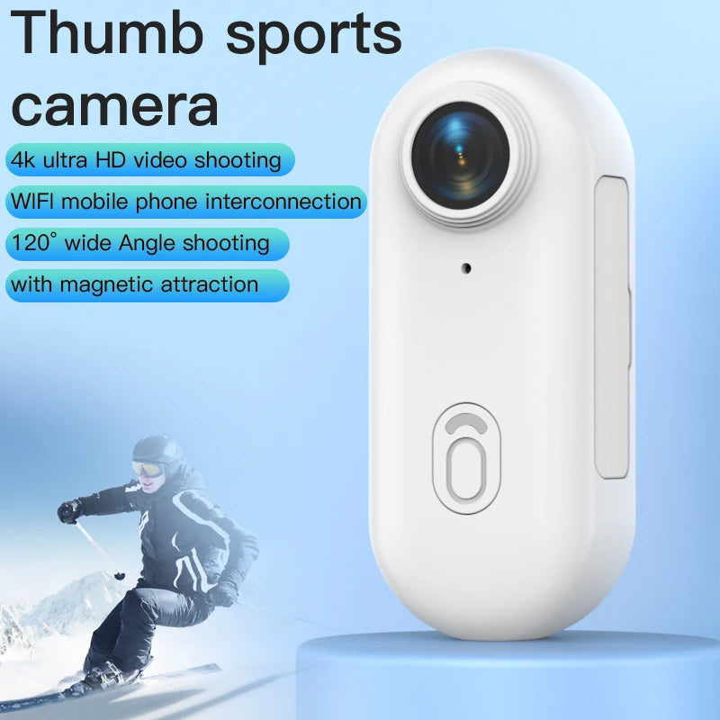 4K Outdoor Sports Action Camera – Helmet & Bike Mountable