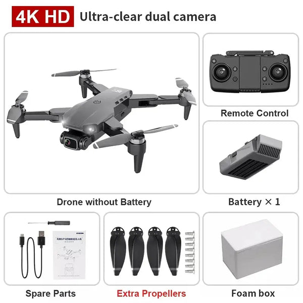 L900 Pro Drone – 4K Dual Camera, 5G GPS & Foldable Quadcopter