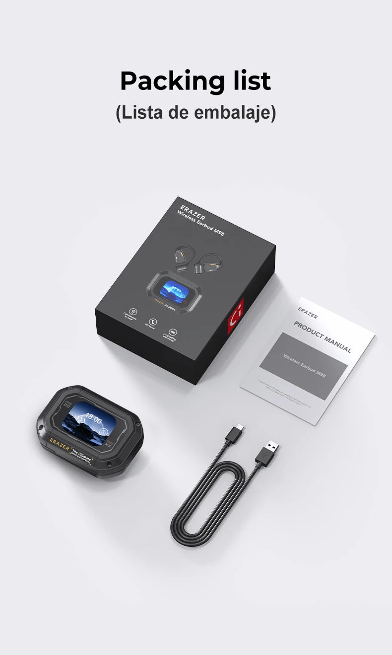 Erazer XP6 AI Bluetooth Earphones – Translator & Wireless Headset