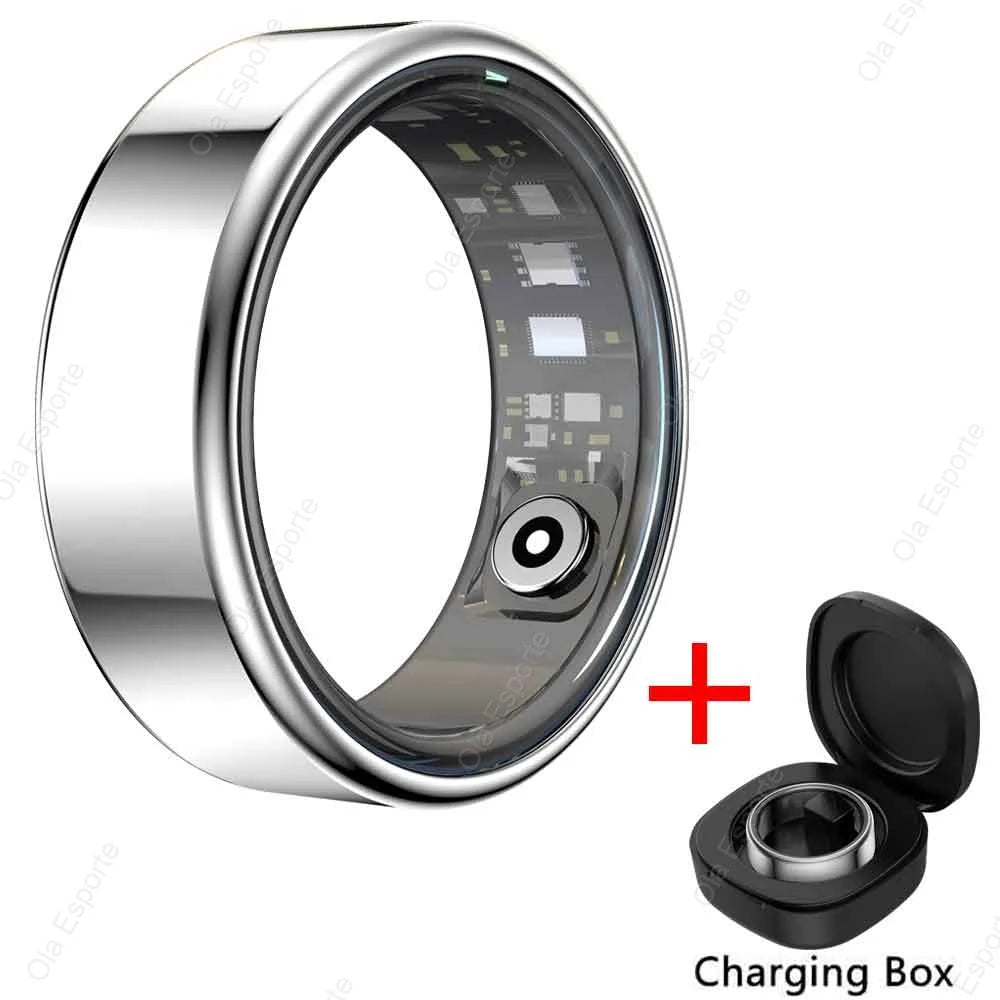 Smart Ring – Bluetooth Heart Rate & Health Monitor