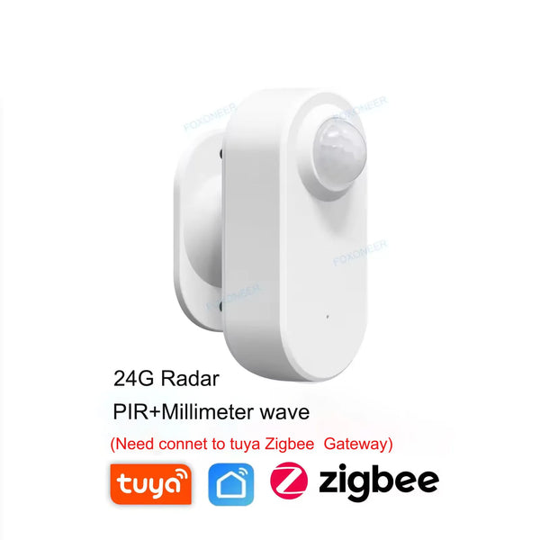 Zigbee Human Presence & PIR Motion Sensor – 24GHz mmWave Smart Detector