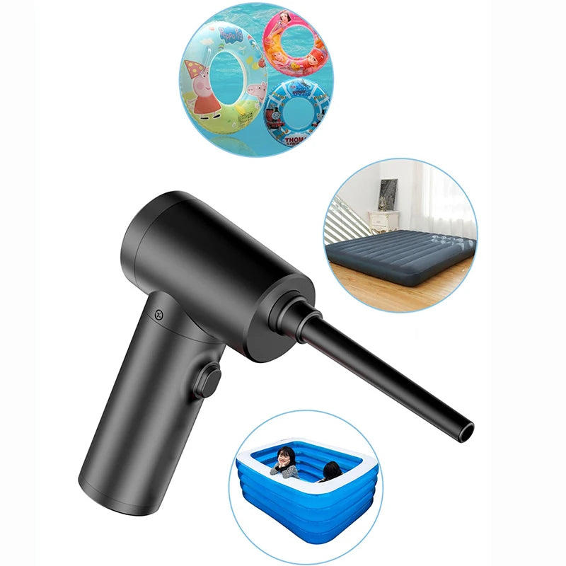 Cordless Electric Air Duster – 51000RPM Wireless Compressed Air Blower