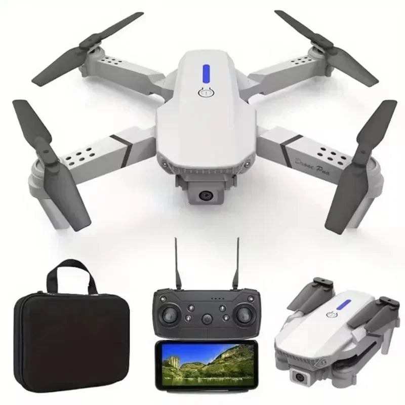 E88Pro 4K Drone – Dual HD Camera, Foldable WiFi FPV Quadcopter