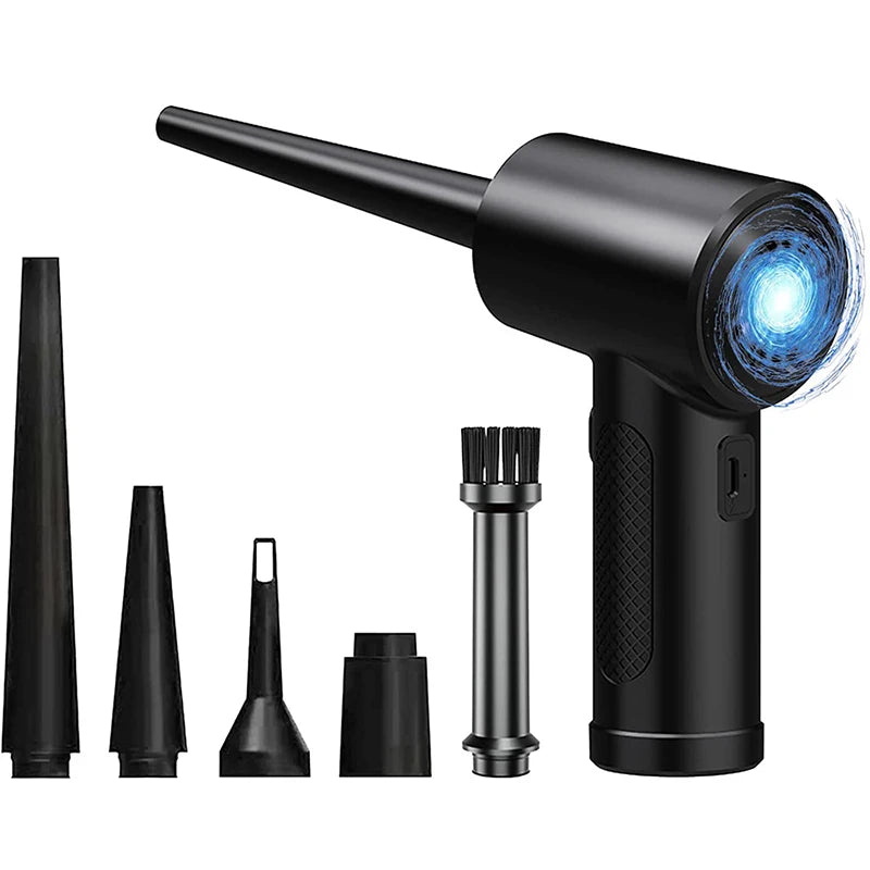 Cordless Electric Air Duster – 51000RPM Wireless Compressed Air Blower