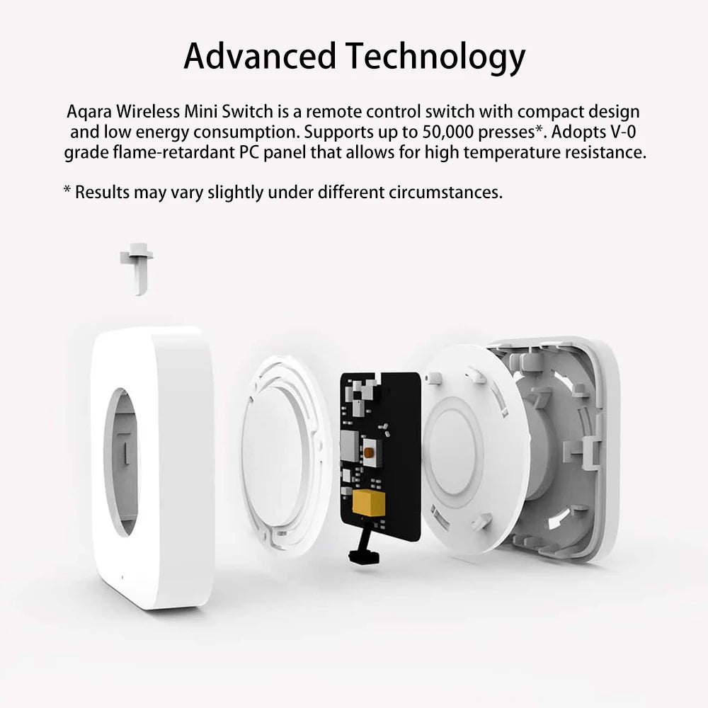Aqara Wireless Mini Switch – Zigbee Smart Button