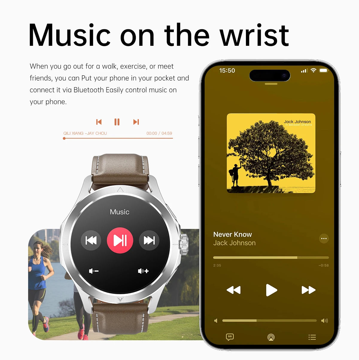 Xiaomi S4 Ultra Smartwatch – HD AMOLED, GPS, Heart Rate & Bluetooth