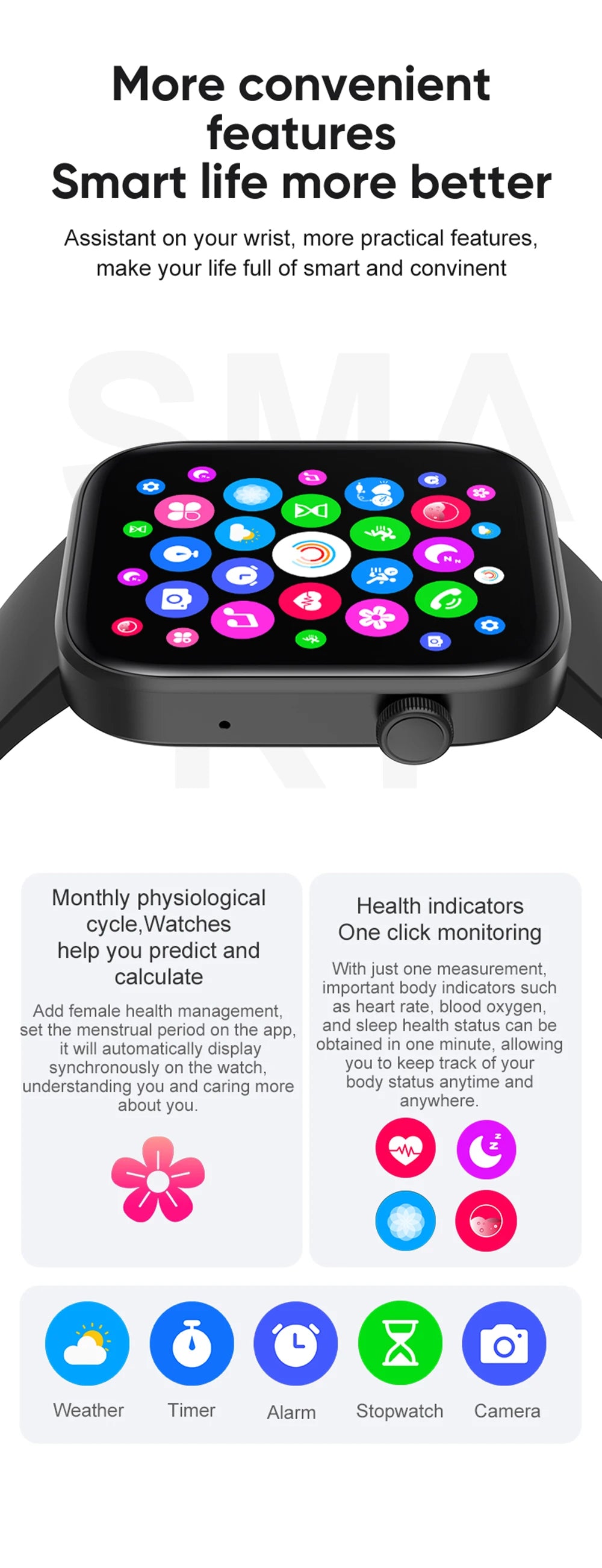 COLMI P71 Smartwatch – Voice Calling & Health Monitor