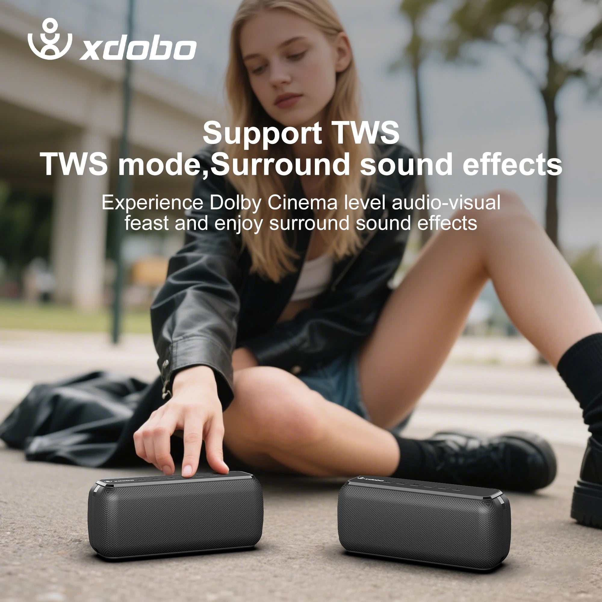 XDOB‍O X8 60W Portable Bluetooth Speaker – Bass Subwoofer & Waterproof TWS