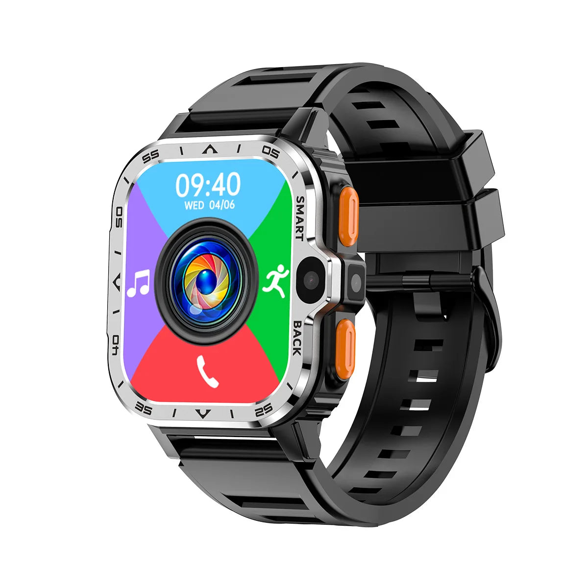 Valdus PGD Android Smartwatch – GPS, Dual Camera & NFC
